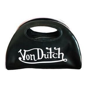 Von Dutch Black and White Bowlers Bag
